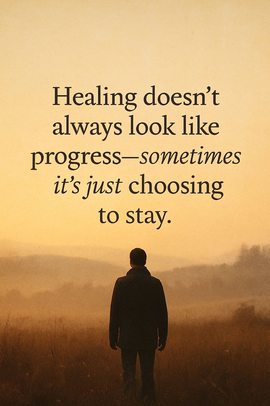 The Quiet Strength of Staying