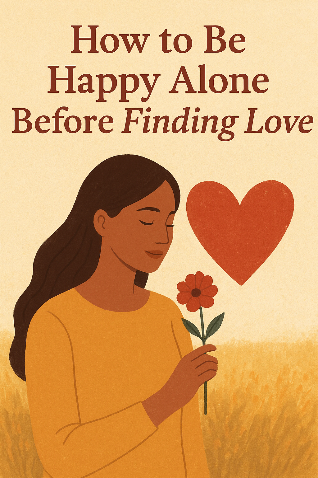 How to Be Happy Alone Before Finding Love