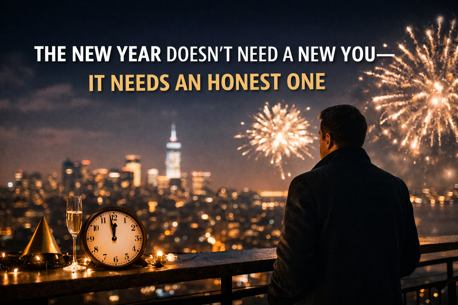 The New Year Doesn’t Need a New You — It Needs an Honest One