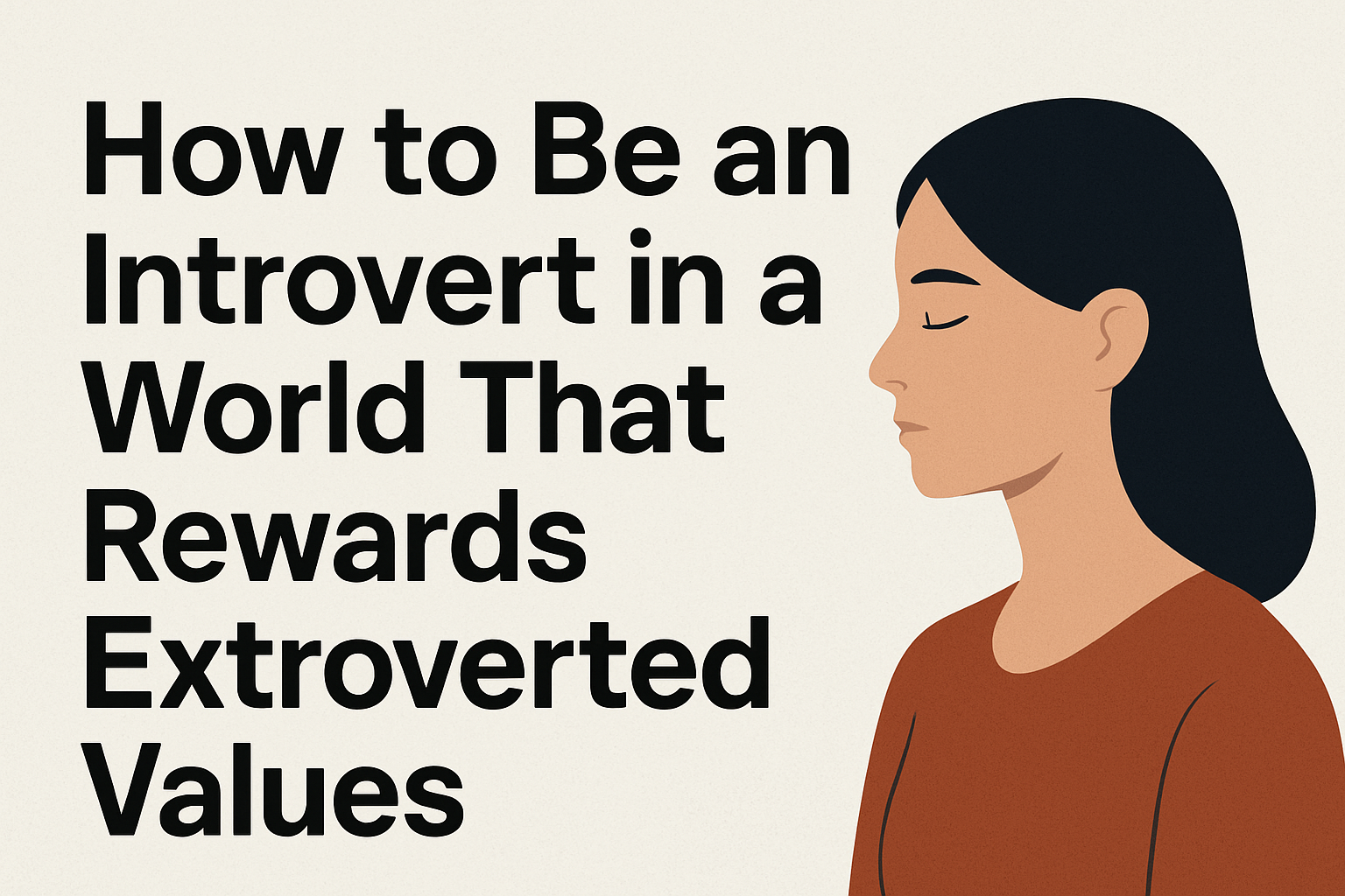 How to Be an Introvert in a World That Rewards Extroverted Values